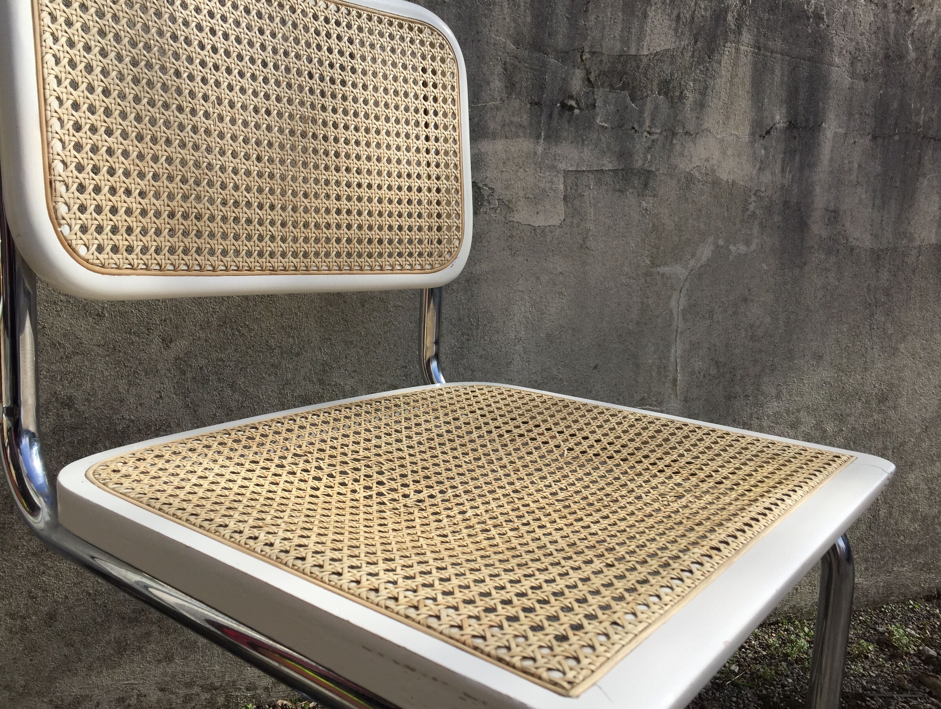 Chaise Marcel Breuer blanche