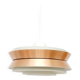 Copper Trava lamp, design by C. Thore, Sweden 1963