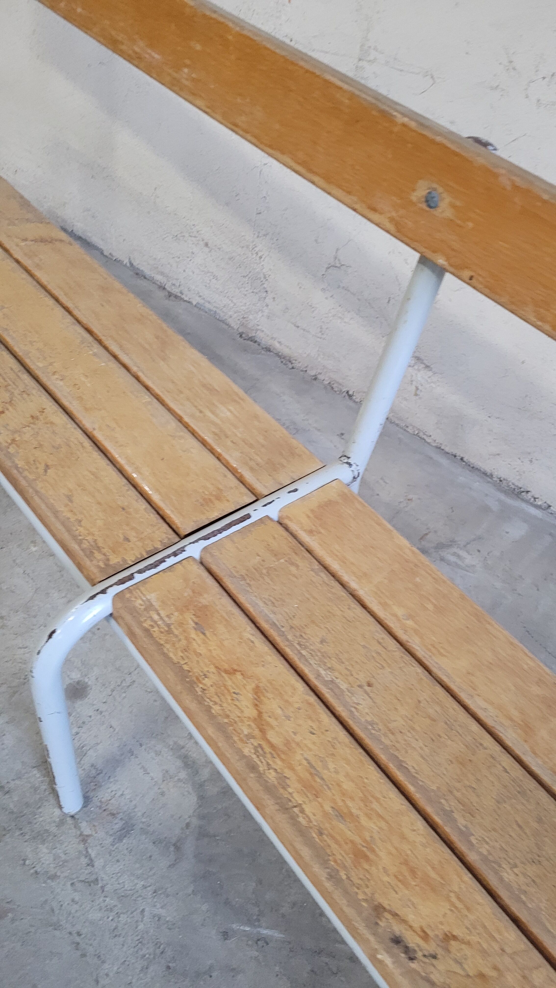 Kindergarten bench for children manufactured 1950