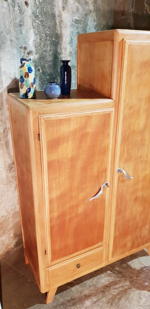 Vintage asymmetrical wardrobe