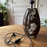 Large Koralcoa table lamp base, in ceramic
