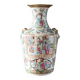 Cantonese porcelain baluster vase, 19th century