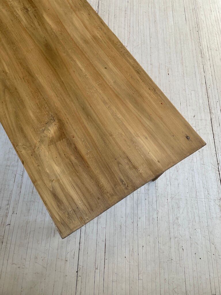 Oak and pine farm table 2m