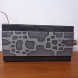 Brutalist table lamp from Temde, Switzerland, 1960s