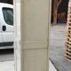 Patinated Parisian wardrobe, 2 doors, 2 shelves