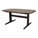 Oak table, Danish design, 1970s, manufacturer: Skovby