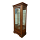 Louis XVI style cherry wood display case