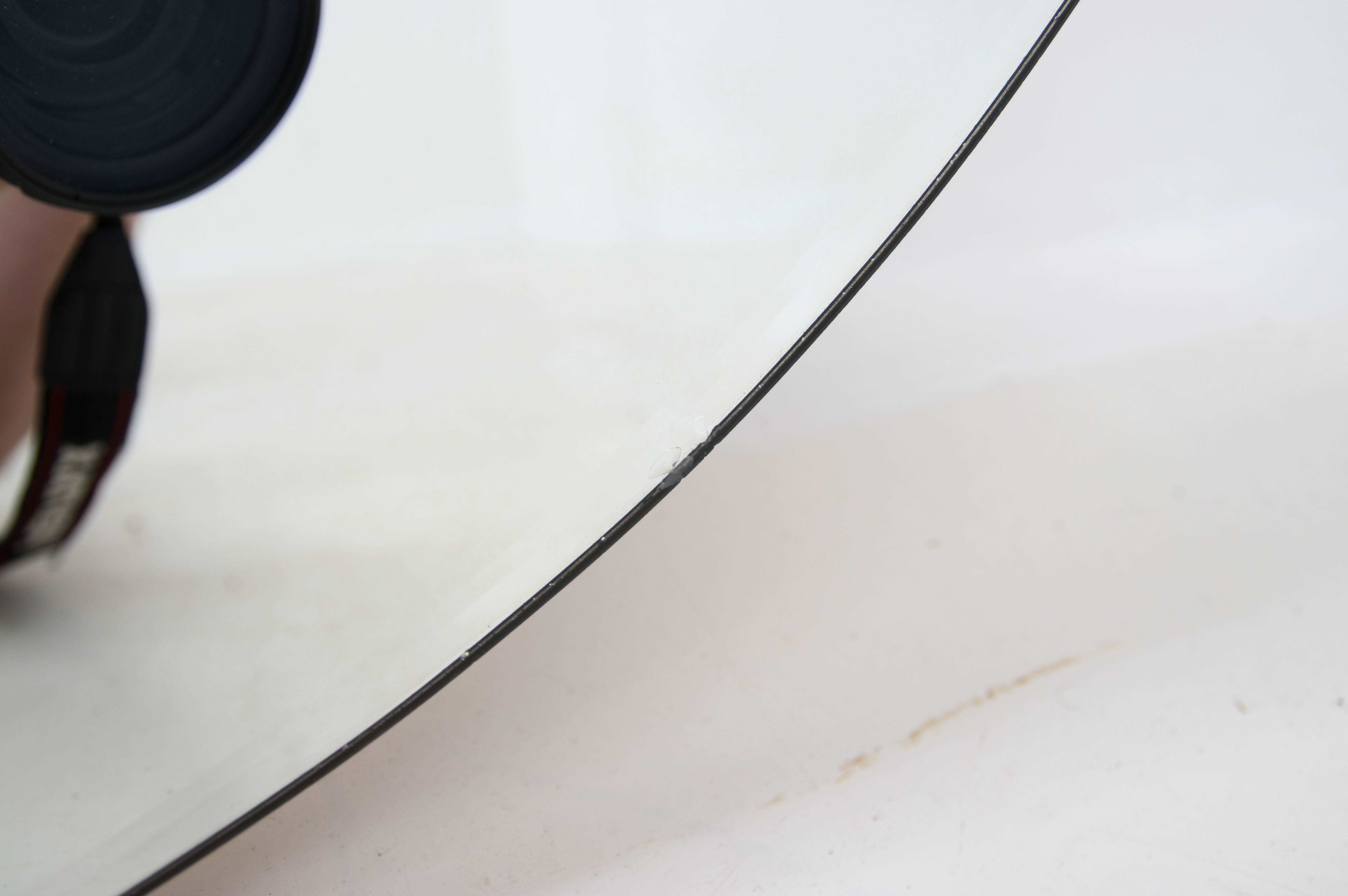 Mid-Century Round Mirror, Romania, 1970s