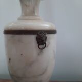 Antique marble lamp