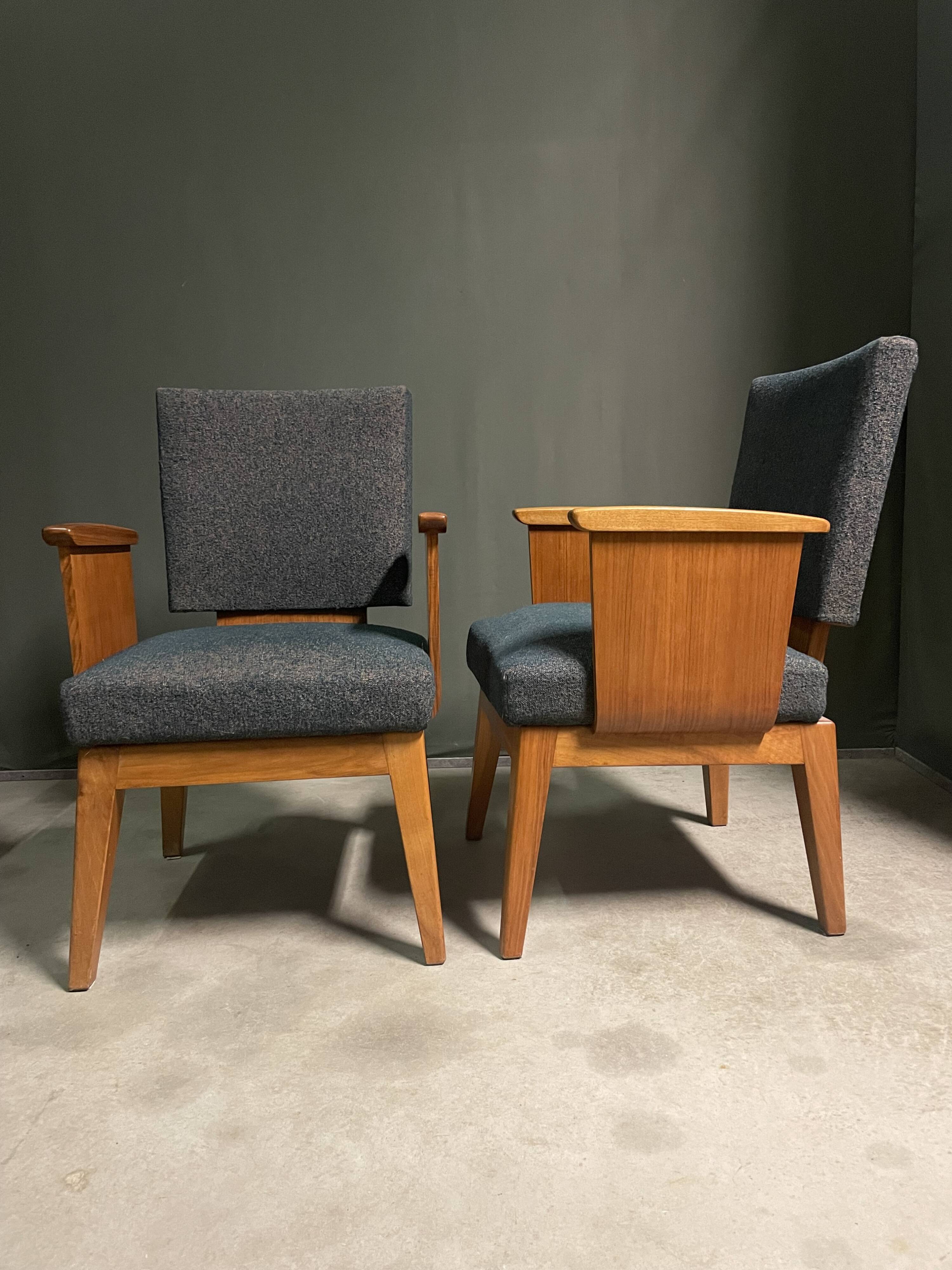 Extremely rare André Sornay style armchair, 1950s.