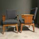 Extremely rare André Sornay style armchair, 1950s.