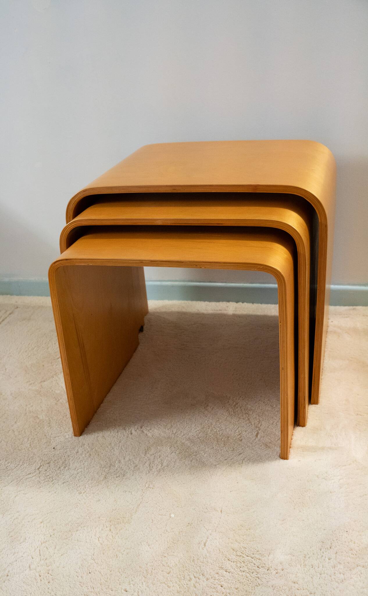 Vintage nesting tables