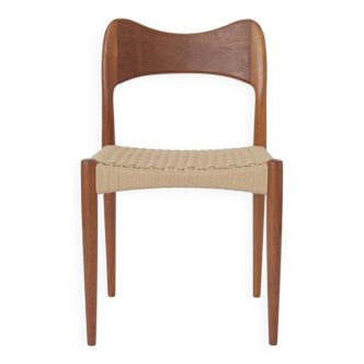 Vintage Chair by Arne Hovmand Olsen, 1950s, Danish, Teak