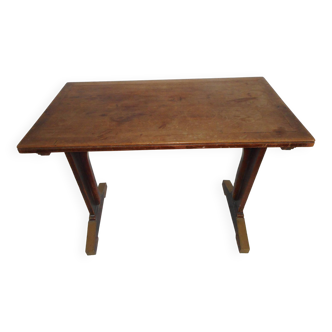 Wooden bistro table