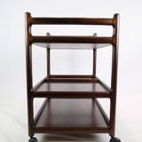 Serving Trolley By Johannes Andersen Made In Mahogany From 1960s