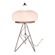 Lampe design opaline 1980