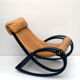 Sgarsul rocking chair designed by Gae Aulenti for Poltronova