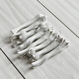 Porcelain animal knife holder.