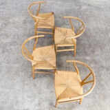 60s Hans Wegner ‘CH24’ wishbone chairs for Carl Hansen & Son