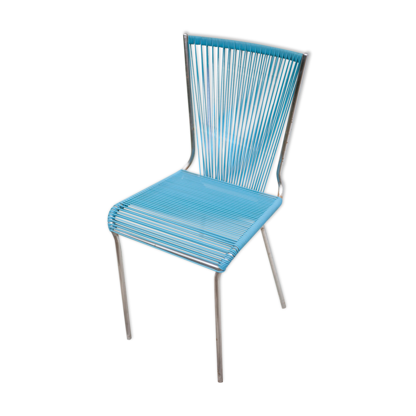 Vintage blue scoubidou chai