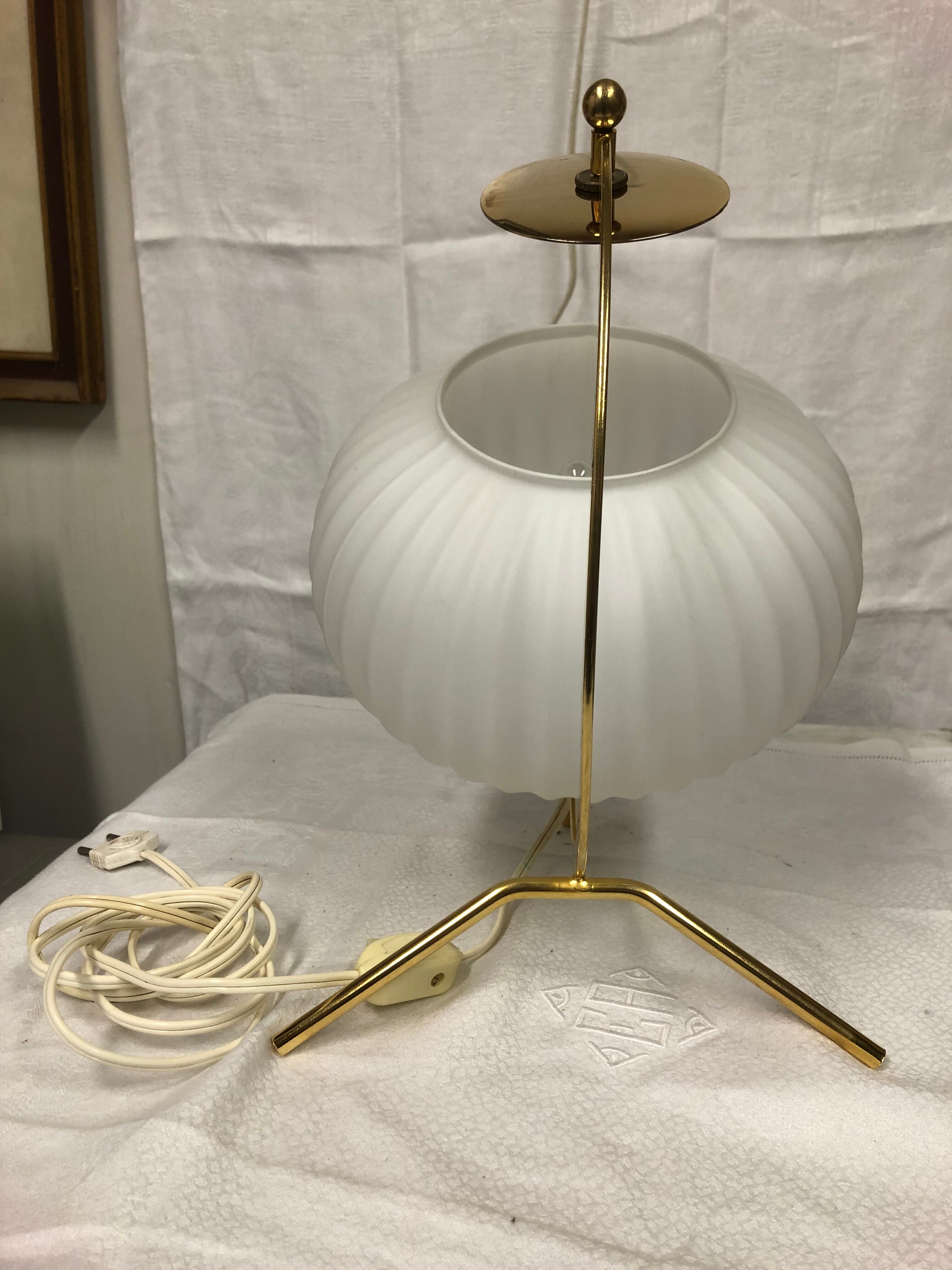 Lampe solaire vintage années 70