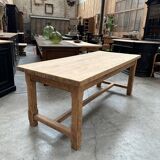Table de ferme en chêne massif