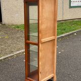 Vintage Louis Philippe solid wood display cabinet 180