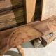 Old solid wood bench – country house spirit