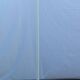 1960s metal parrot coat rack, white, tripod, 8 wooden balls