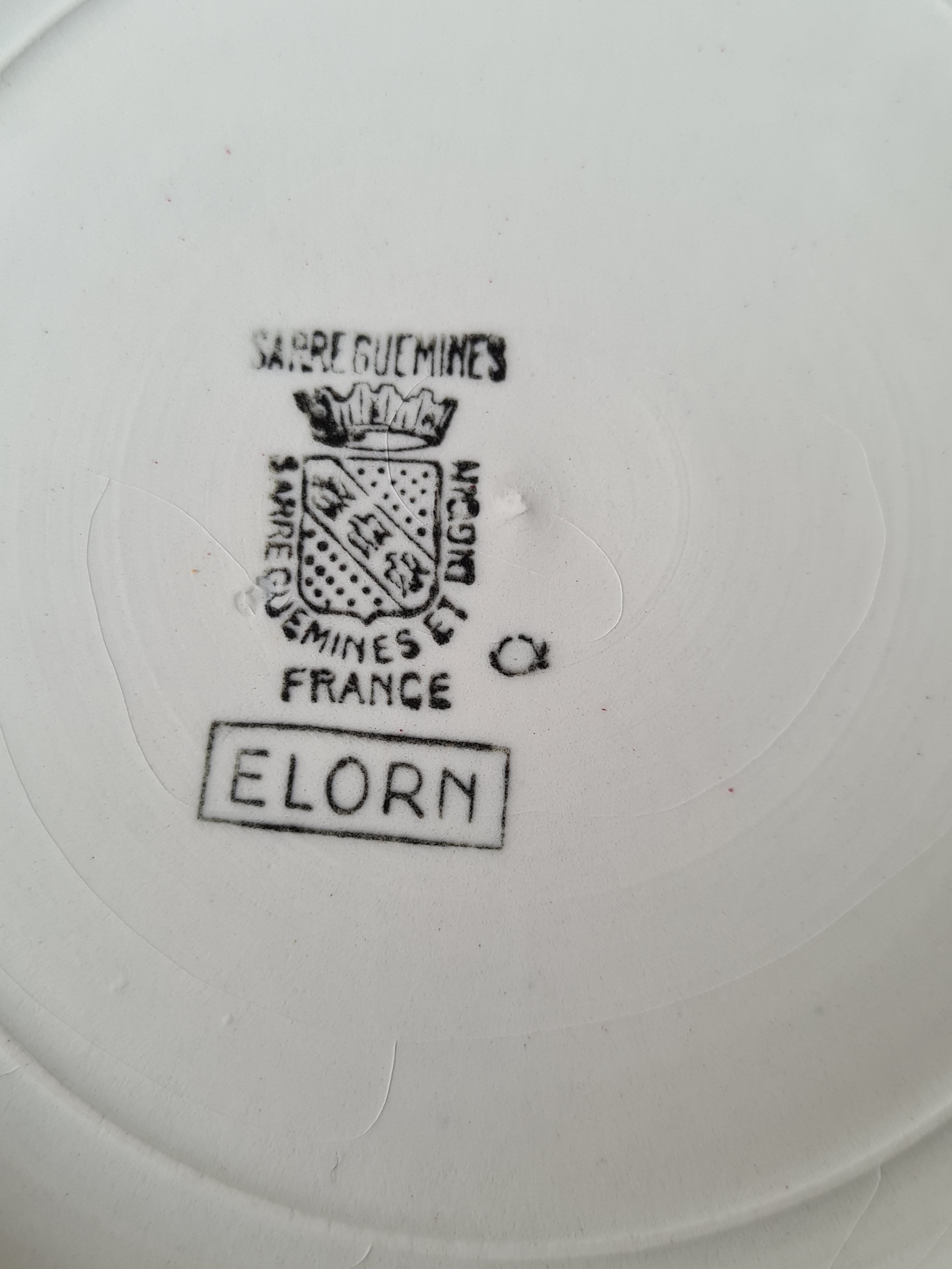 Digoin Sarreguemines service Elorn Soupière