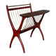 Italian vintage magazine rack/table stand