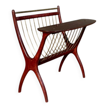 Italian vintage magazine rack/table stand