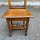 Chaise lorraine en chêne massif, 20ème siècle