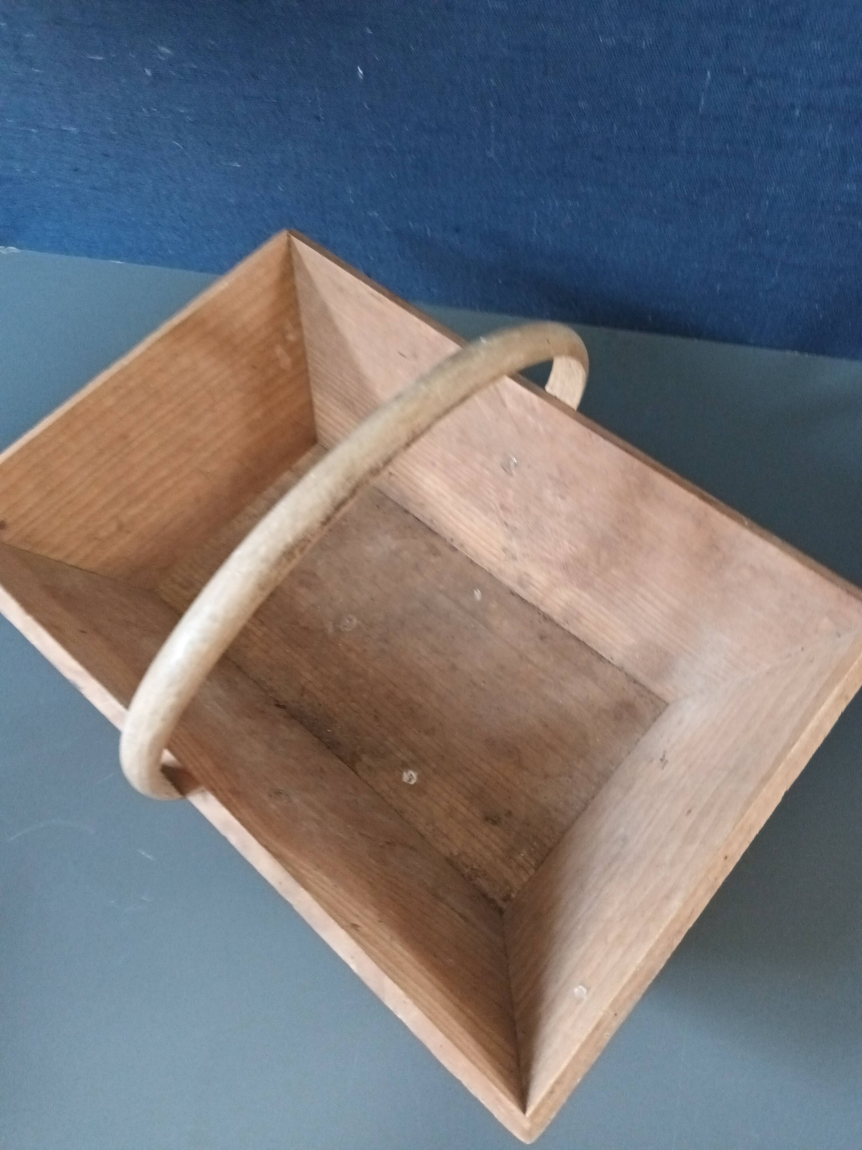 wooden basket