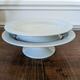 Longwy fruit bowl and server set