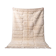 Handmade traditional Berber rug white 2/3 m
