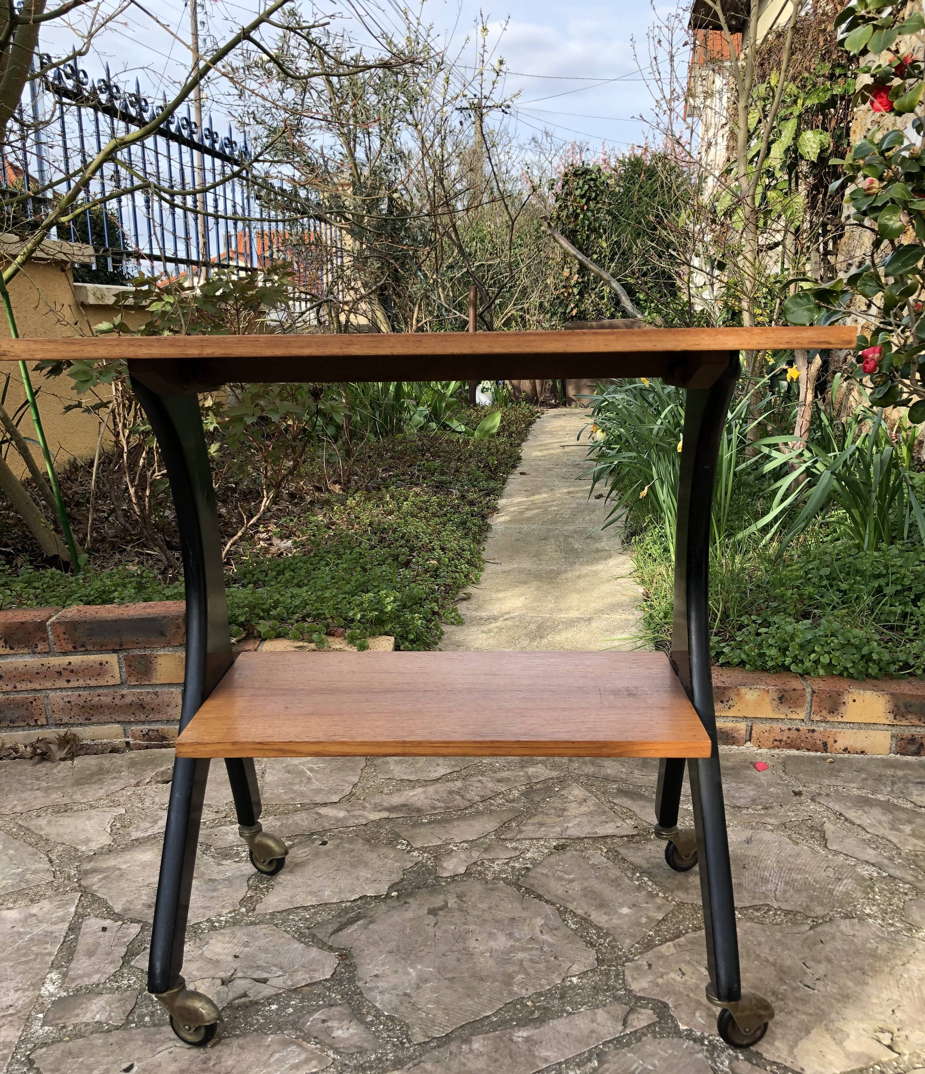 Vintage wooden dessert