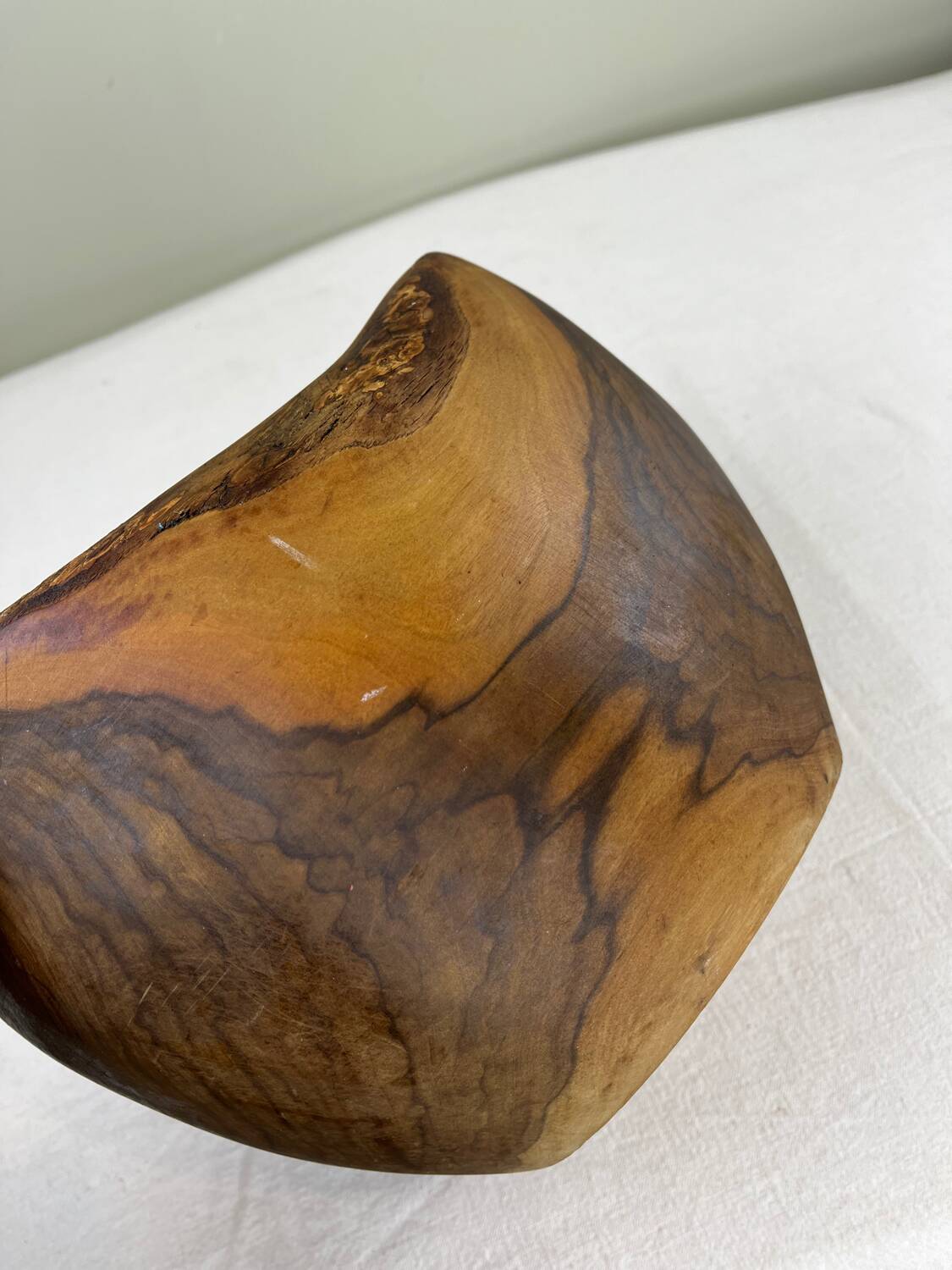 Saladier en bois d’olivier