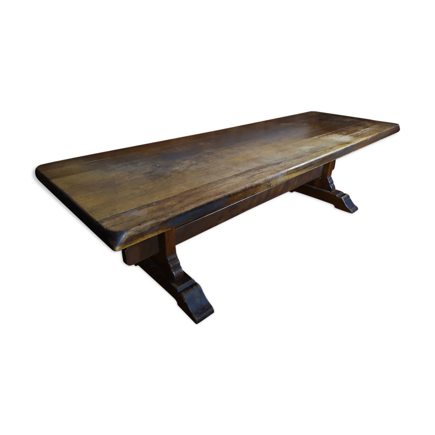 Dining table in solid wood for 10 - 12 people