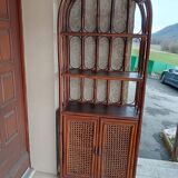 Rattan shelf from the 60s