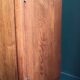 Vintage solid wood bedside table/wooden storage unit