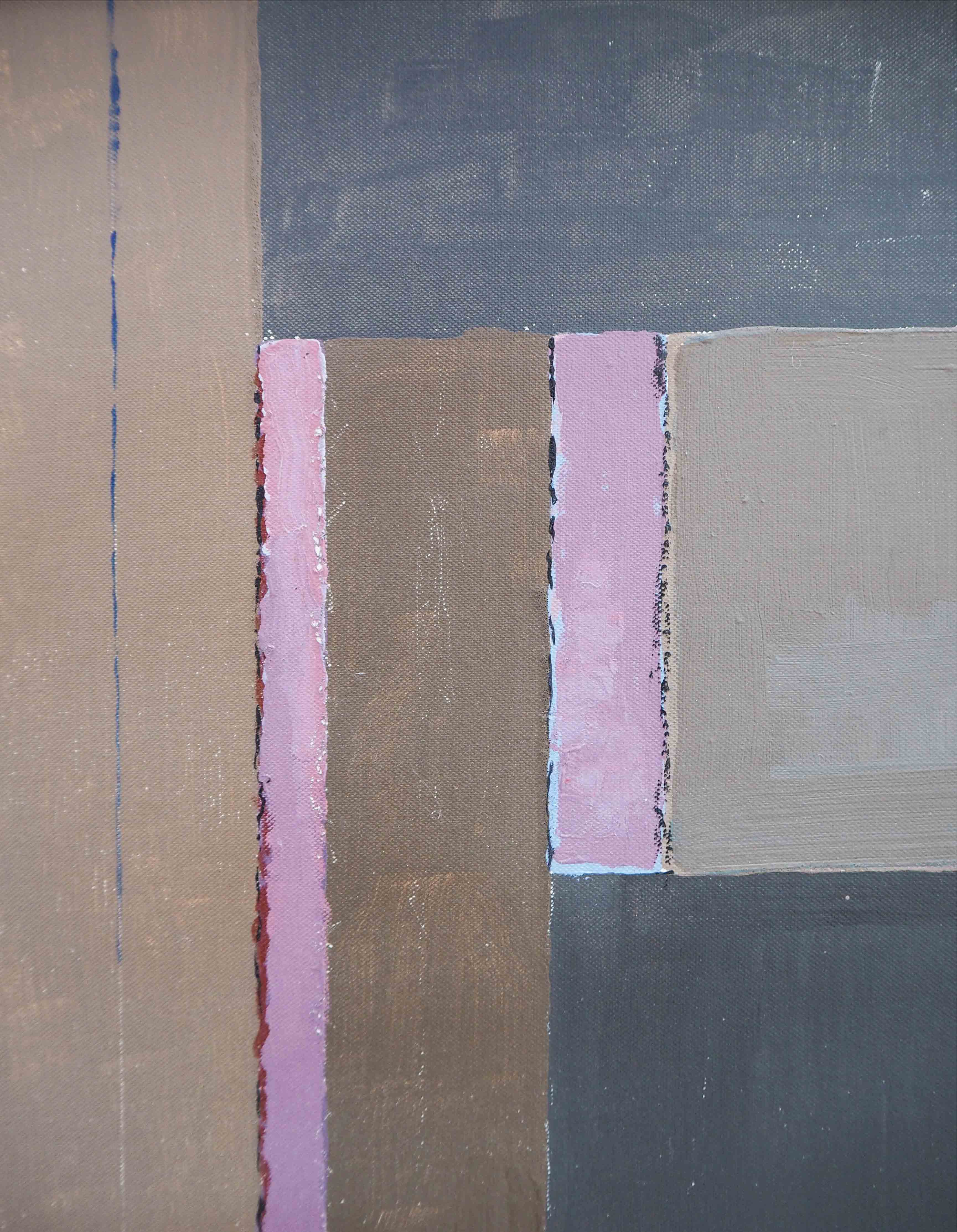 Painting "Abstraction" by Poupon