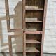 Pink showcase in Burmese teak