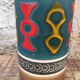 Brown vase West Germany