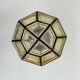 1 of 2 Limburg Glashütte glass ceiling lamp flush mount, 1970s