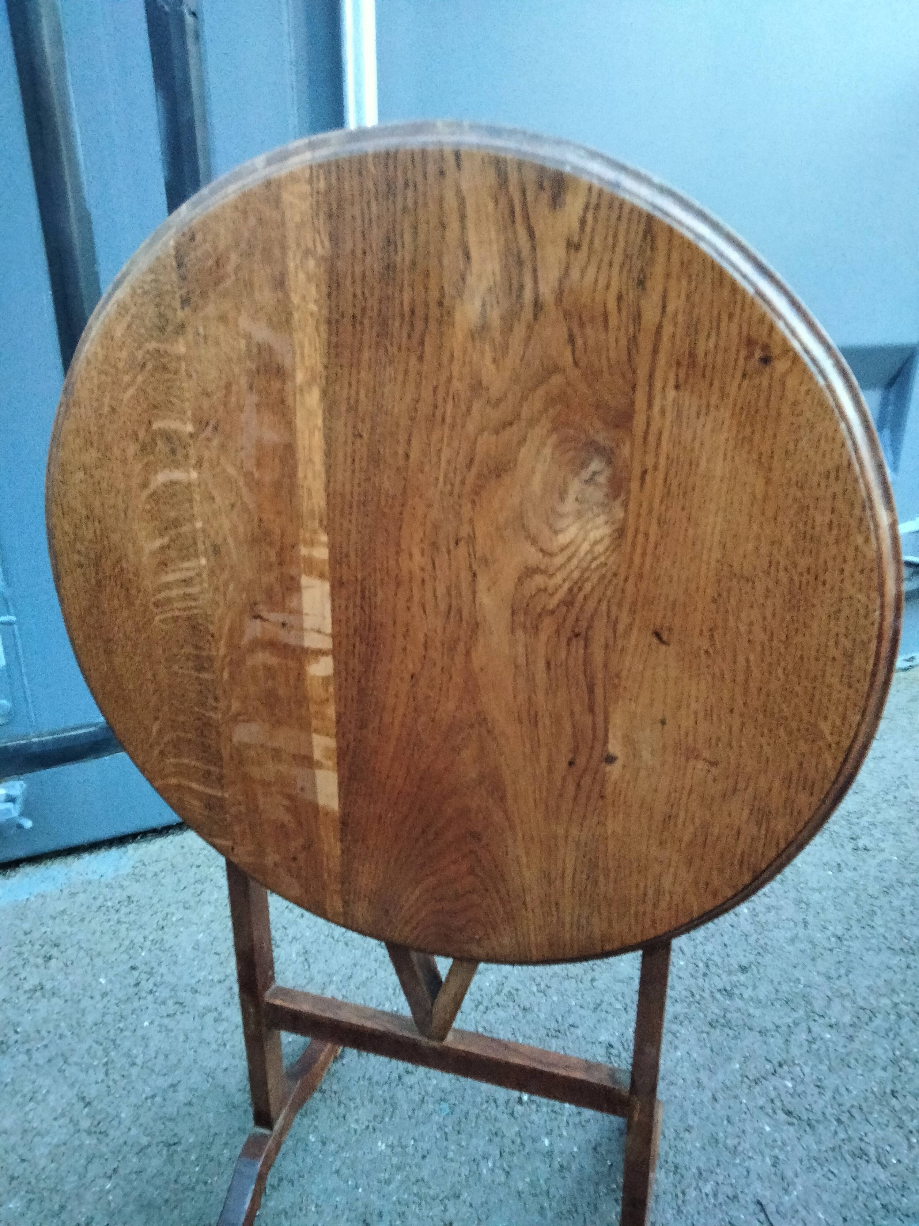 Pair of antique wooden bedside tables side table