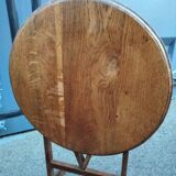 Pair of antique wooden bedside tables side table