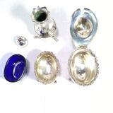 Mappin condiment set - Webb silver metal