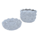 Set de 4 coupelles XS en verre taillé