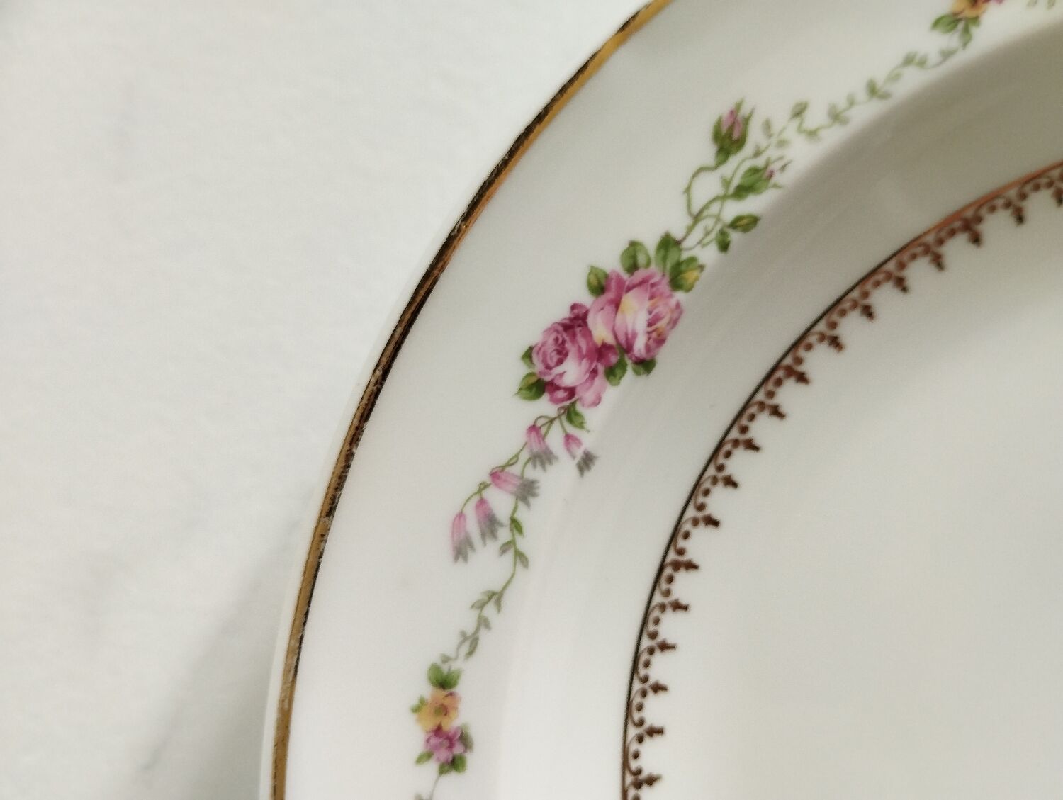 Deep plates Bardet Limoges France
